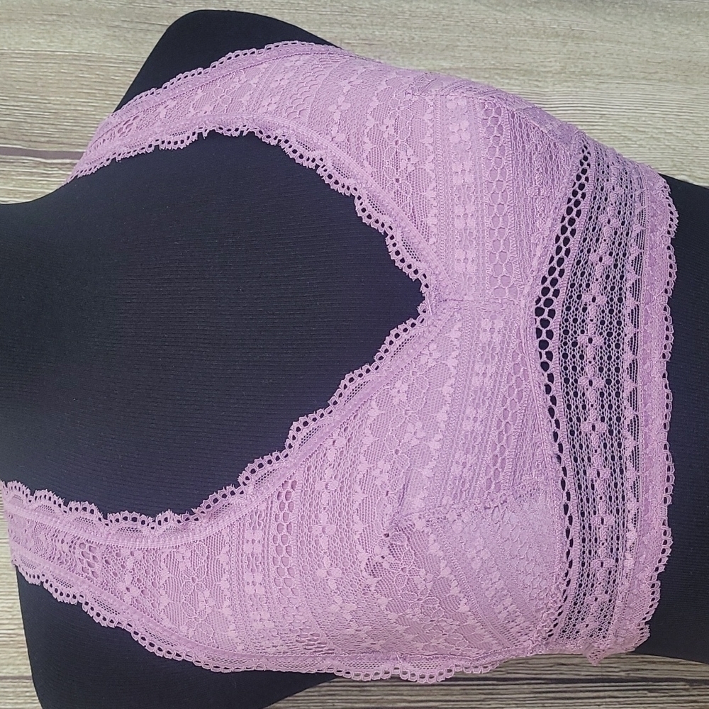 Victorias Secret Bralette Lilac Purple Sz XS